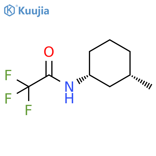 Acetamide, 2,2,2-trifluoro-N-(3-methylcyclohexyl)-, cis- (9CI) structure
