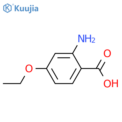 Benzoic acid, 2-amino-4-ethoxy- structure