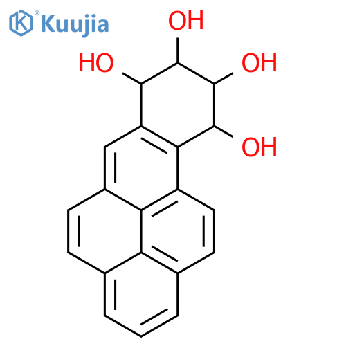 (7α,8β,9α,10α)-7,8,9,10-Tetrahydrobenzoapyrene-7,8,9,10-tetrol (>90%) structure