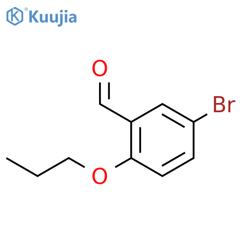 5-Bromo-2-propoxybenzaldehyde structure