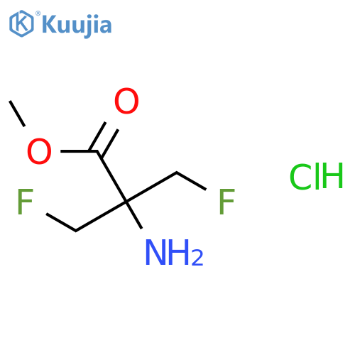 Alanine, 3-fluoro-2-(fluoromethyl)-, methyl ester, hydrochloride structure