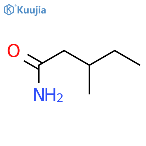 Pentanamide, 3-methyl- structure