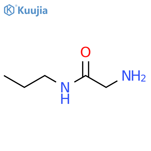 2-Amino-N-propylacetamide structure