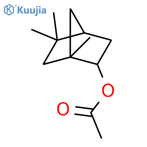 Bicyclo[2.2.1]heptan-2-ol,1,5,5-trimethyl-, 2-acetate structure