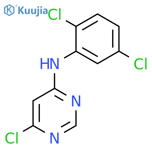 4-Pyrimidinamine, 6-chloro-N-(2,5-dichlorophenyl)- structure