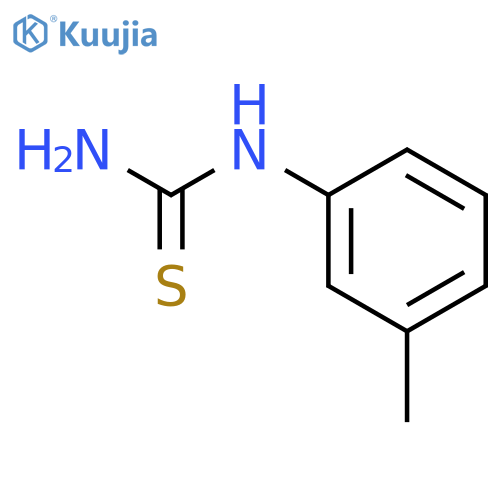(3-Methylphenyl)thiourea structure