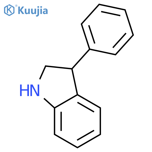 3-phenyl-2,3-dihydro-1H-indole structure