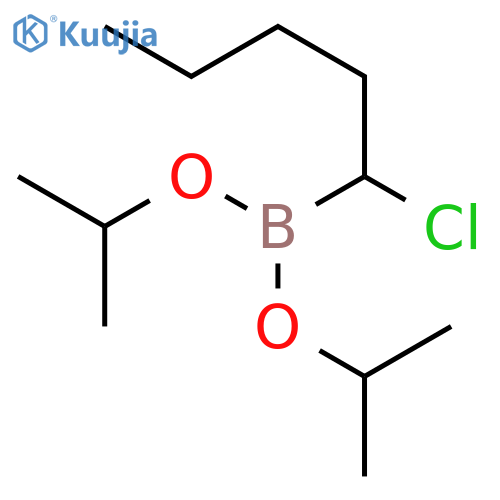 Boronic acid, (1-chloropentyl)-, bis(1-methylethyl) ester structure