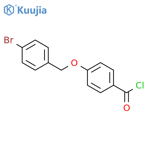 4-(4-Bromobenzyl)oxybenzoyl Chloride structure