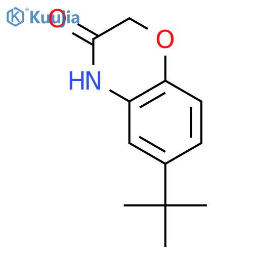 6-(tert-butyl)-2H-1,4-benzoxazin-3(4H)-one structure