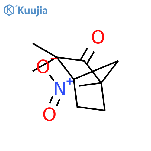 Bicyclo[2.2.1]heptan-2-one, 3,3-dimethyl-1-nitro- structure