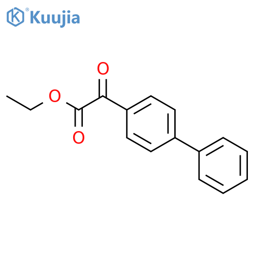 [1,1'-Biphenyl]-4-aceticacid, a-oxo-, ethyl ester structure