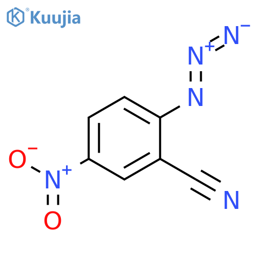 2-azido-5-nitrobenzonitrile structure