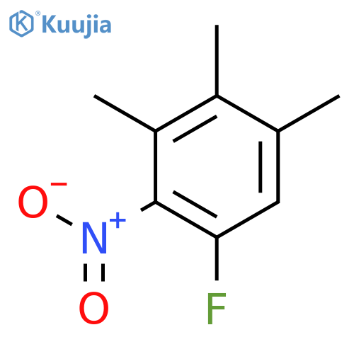 1-Fluoro-3,4,5-trimethyl-2-nitrobenzene structure
