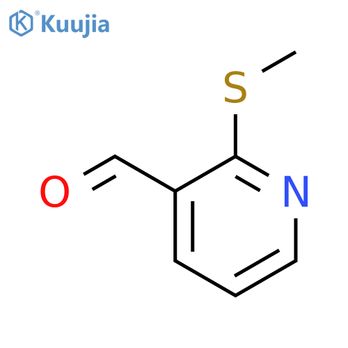2-(Methylthio)nicotinaldehyde structure