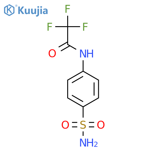 2,2,2-trifluoro-N-(4-sulfamoylphenyl)acetamide structure