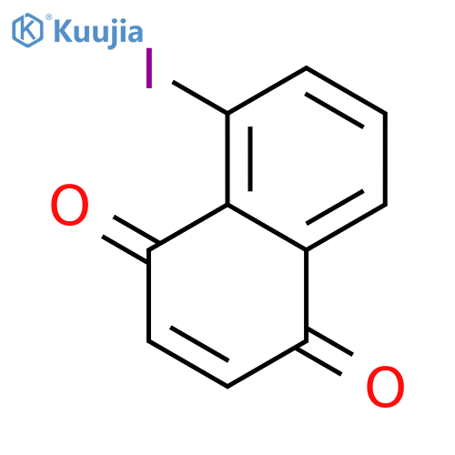 5-iodo-1,4-dihydronaphthalene-1,4-dione structure