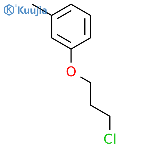 Benzene, 1-(3-chloropropoxy)-3-methyl- structure