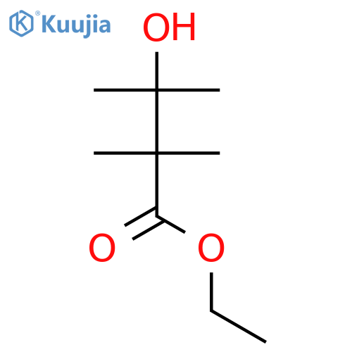 ethyl 3-hydroxy-2,2,3-trimethylbutanoate structure
