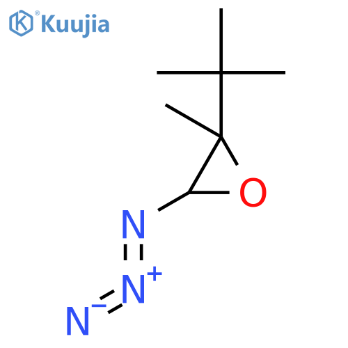 Oxirane, 3-azido-2-(1,1-dimethylethyl)-2-methyl- structure