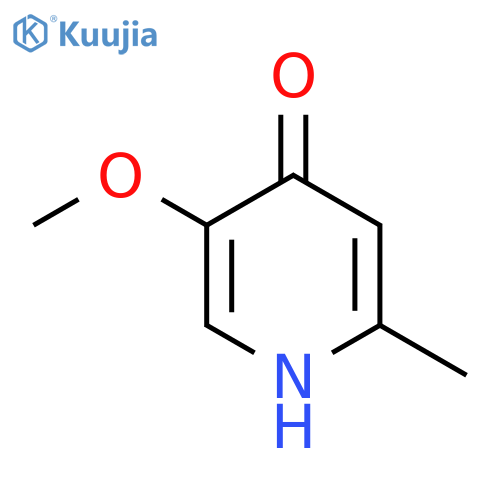 4(1H)-Pyridinone, 5-methoxy-2-methyl- structure