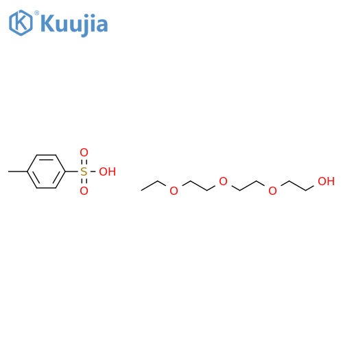 2-(2-(2-Ethoxyethoxy)ethoxy)ethyl 4-methylbenzenesulfonate structure