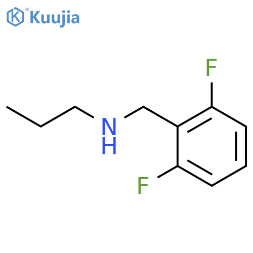(2,6-difluorophenyl)methyl(propyl)amine structure