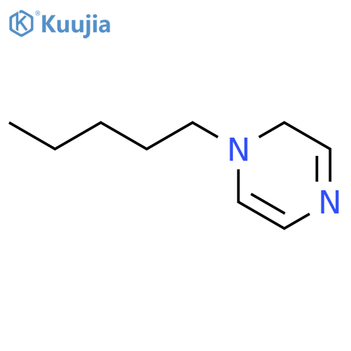Pentylpyrazine structure