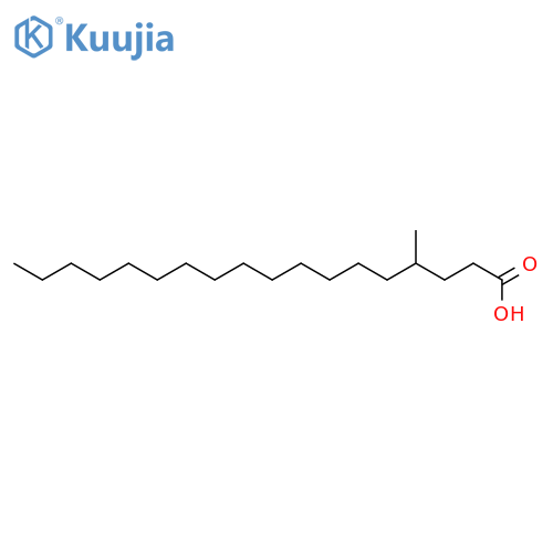 Octadecanoic acid, 4-methyl- structure