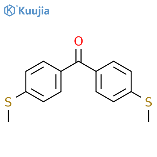4,4’-Bis-(methylthio)-benzophenone structure