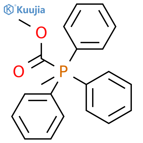 PHOSPHORANECARBOXYLIC ACID, METHYLTRIPHENYL-, METHYL ESTER structure