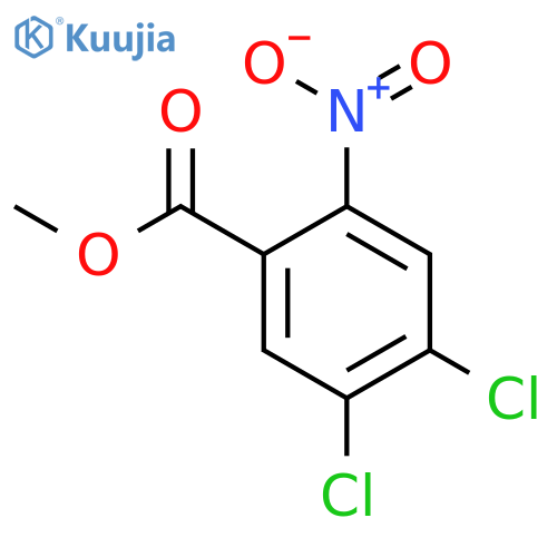 methyl 4,5-dichloro-2-nitrobenzoate structure