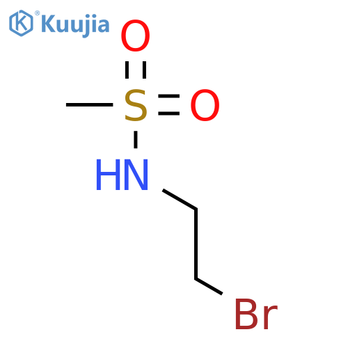 N-(2-bromoethyl)methanesulfonamide structure