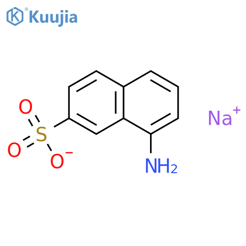 sodium 8-aminonaphthalene-2-sulphonate structure