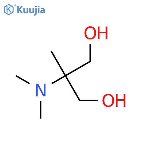 2-(dimethylamino)-2-methylpropane-1,3-diol structure