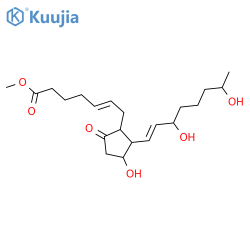 (Z)-7-[(1R,2R,3R)-2-[(E,3S,7R)-3,7-dihydroxyoct-1-enyl]-3-hydroxy-5-oxocyclopentyl]hept-5-enoic acid structure