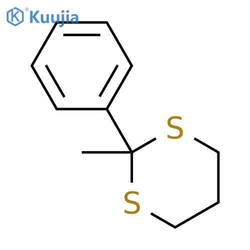 1,3-Dithiane,2-methyl-2-phenyl- structure