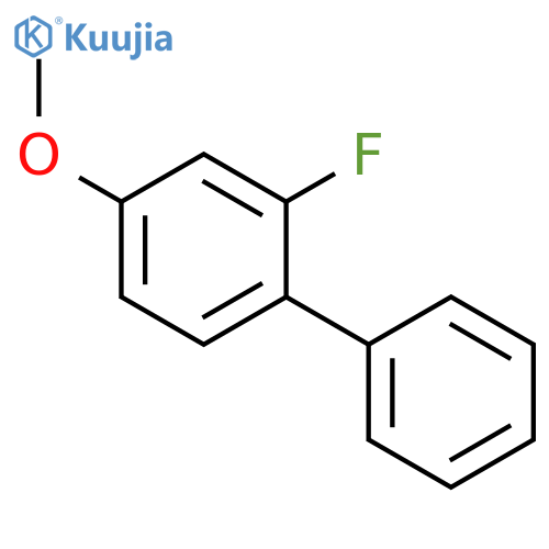 2-fluoro-4-methoxy-1-phenylbenzene structure
