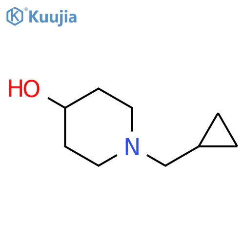 1-(cyclopropylmethyl)piperidin-4-ol structure