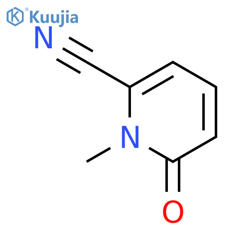 1-Methyl-6-oxo-1,6-dihydropyridine-2-carbonitrile structure