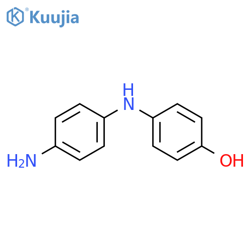 Phenol, 4-[(4-aminophenyl)amino]- structure