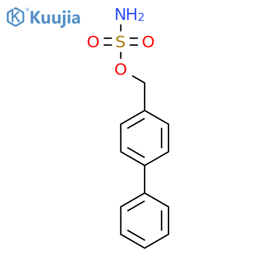 (4-phenylphenyl)methyl sulfamate structure