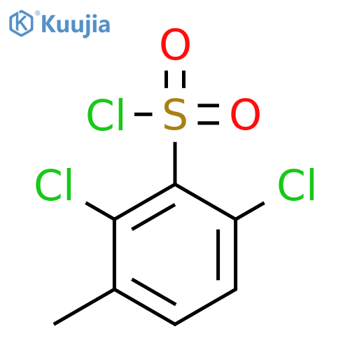 2,6-Dichloro-3-methylbenzene-1-sulfonyl Chloride structure