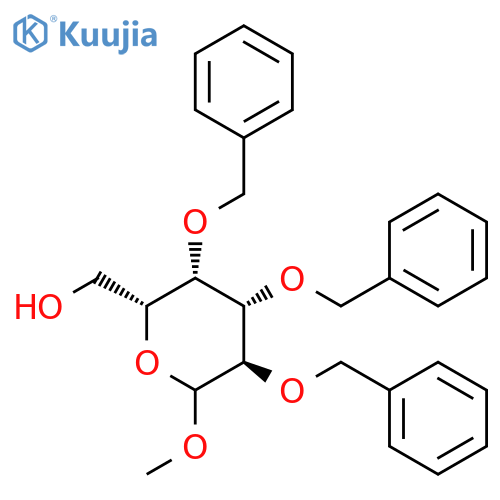 Methyl 2,3,4-Tri-O-benzyl-D-galactopyranoside structure