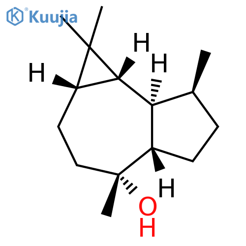 10-Aromadendranol; (1β,4β,5α,6β,7β,10α)-form structure
