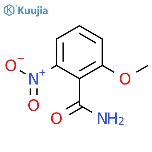 Benzamide,2-methoxy-6-nitro- structure