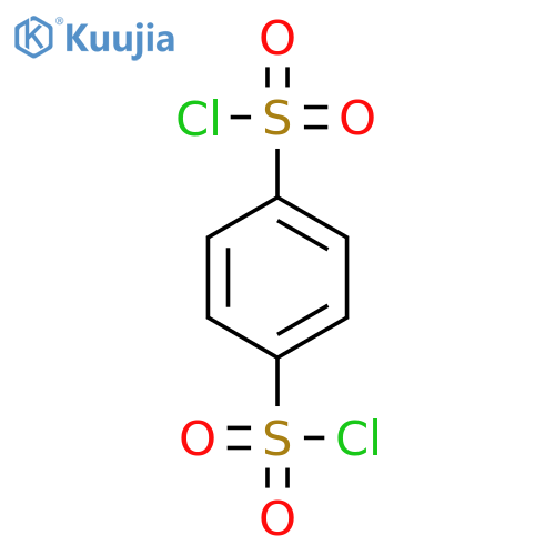 Benzene-1,4-disulfonyl Dichloride structure