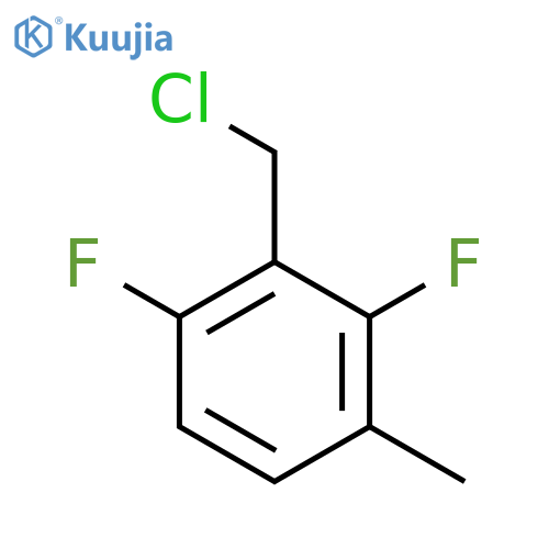 2-(Chloromethyl)-1,3-difluoro-4-methyl-benzene structure