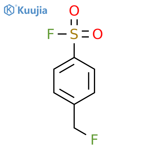 4-(fluoromethyl)benzene-1-sulfonyl fluoride structure