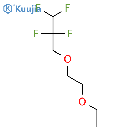 PROPANE, 3-(2-ETHOXYETHOXY)-1,1,2,2-TETRAFLUORO- structure